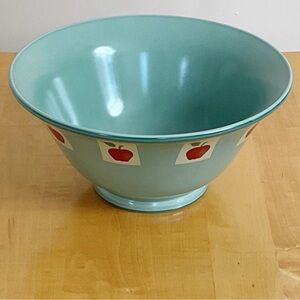 Corelle Coordinates Apple Bounty Green Stoneware Mixing Serving Bowl